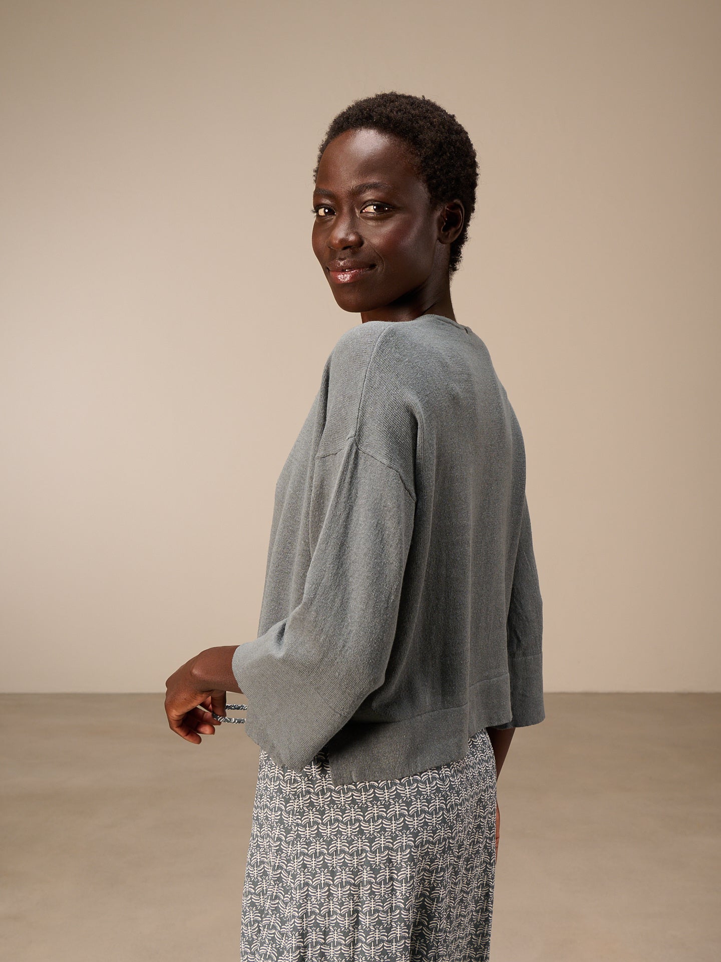 Fine knit sweater