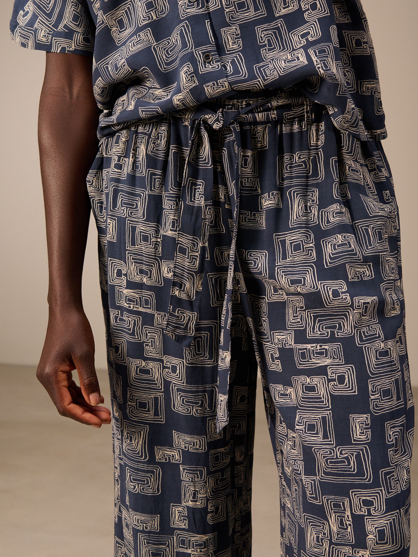 Printed pants