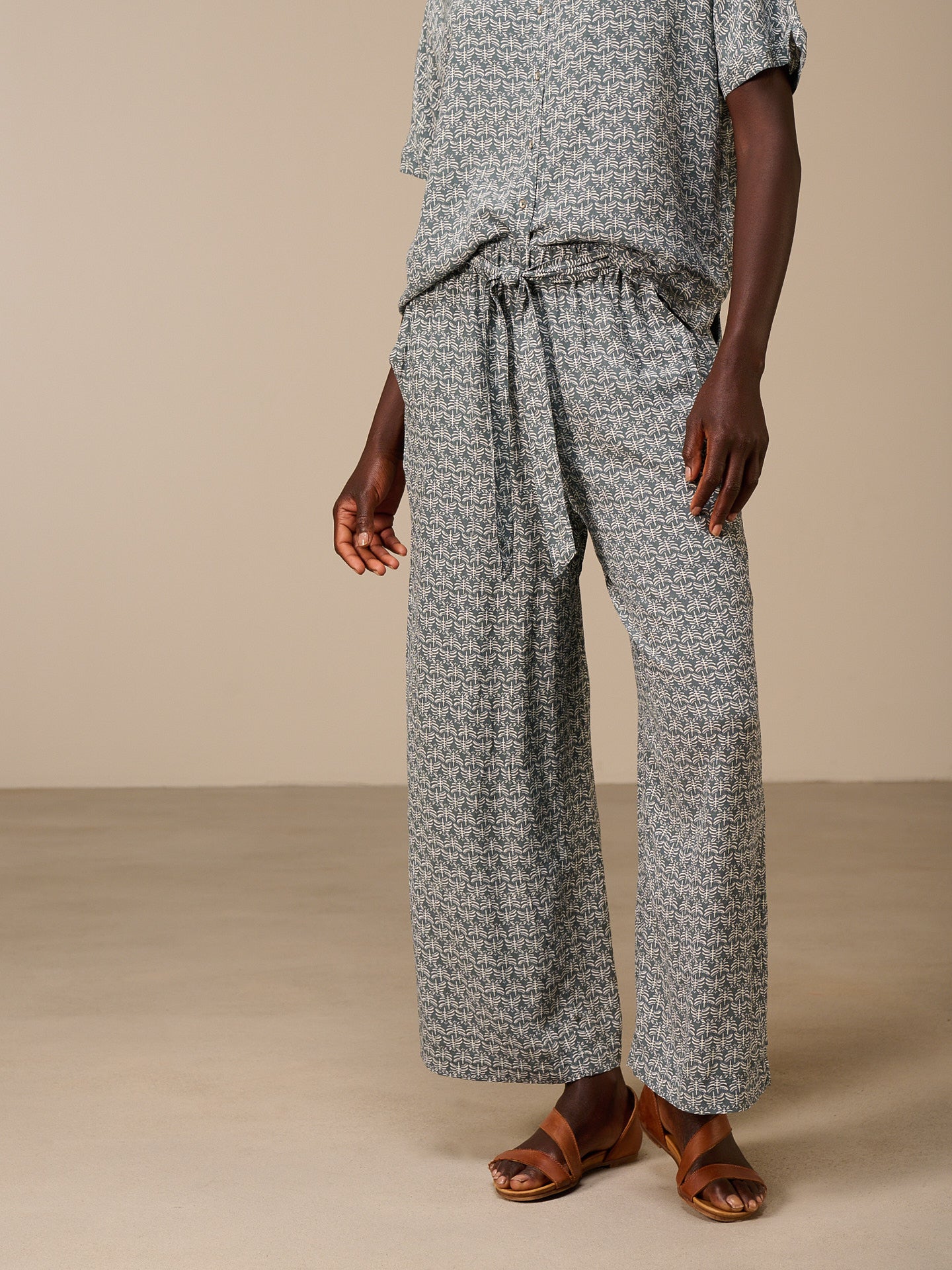 Printed pants