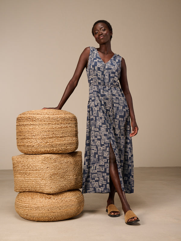 Printed dress