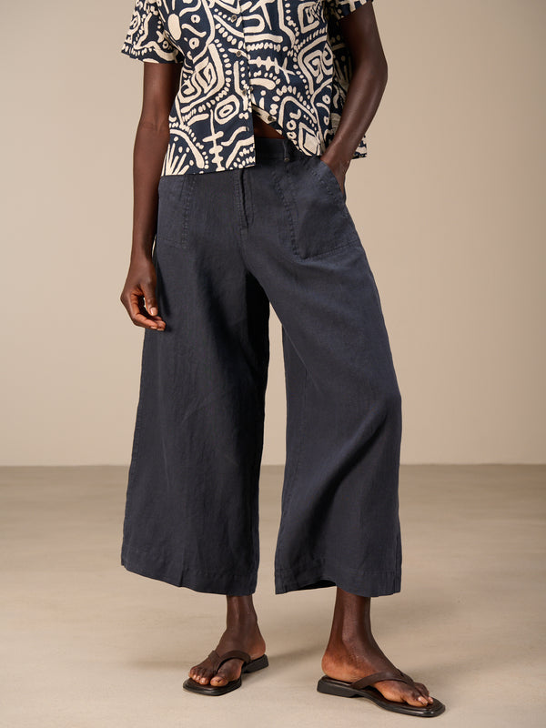 pantalon en lin