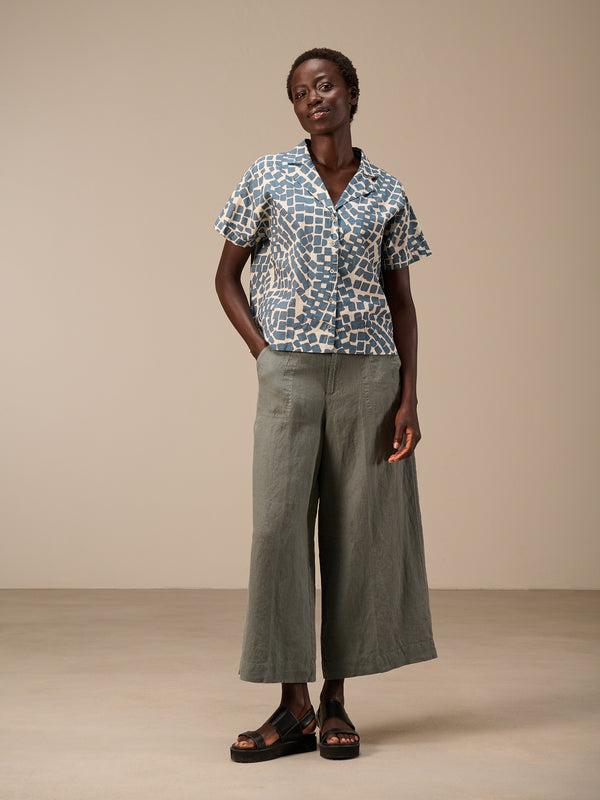 pantalon en lin