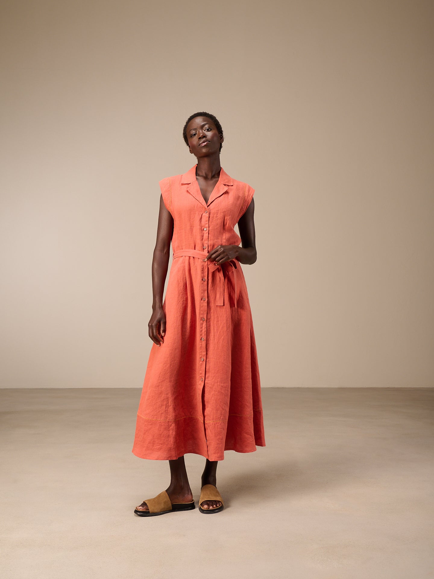 Button-down dress