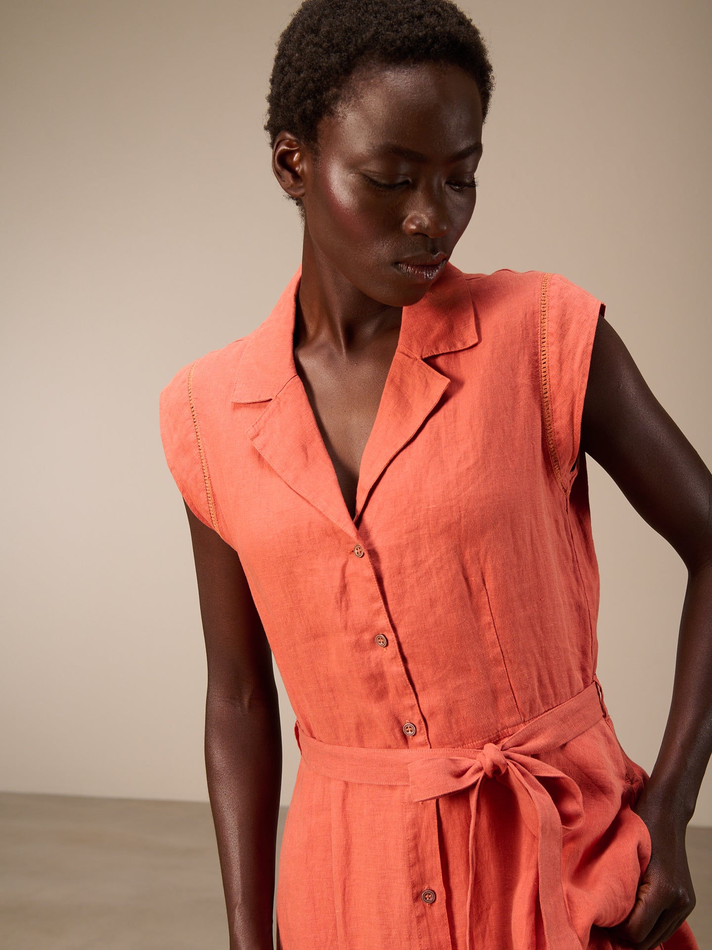 Button-down dress