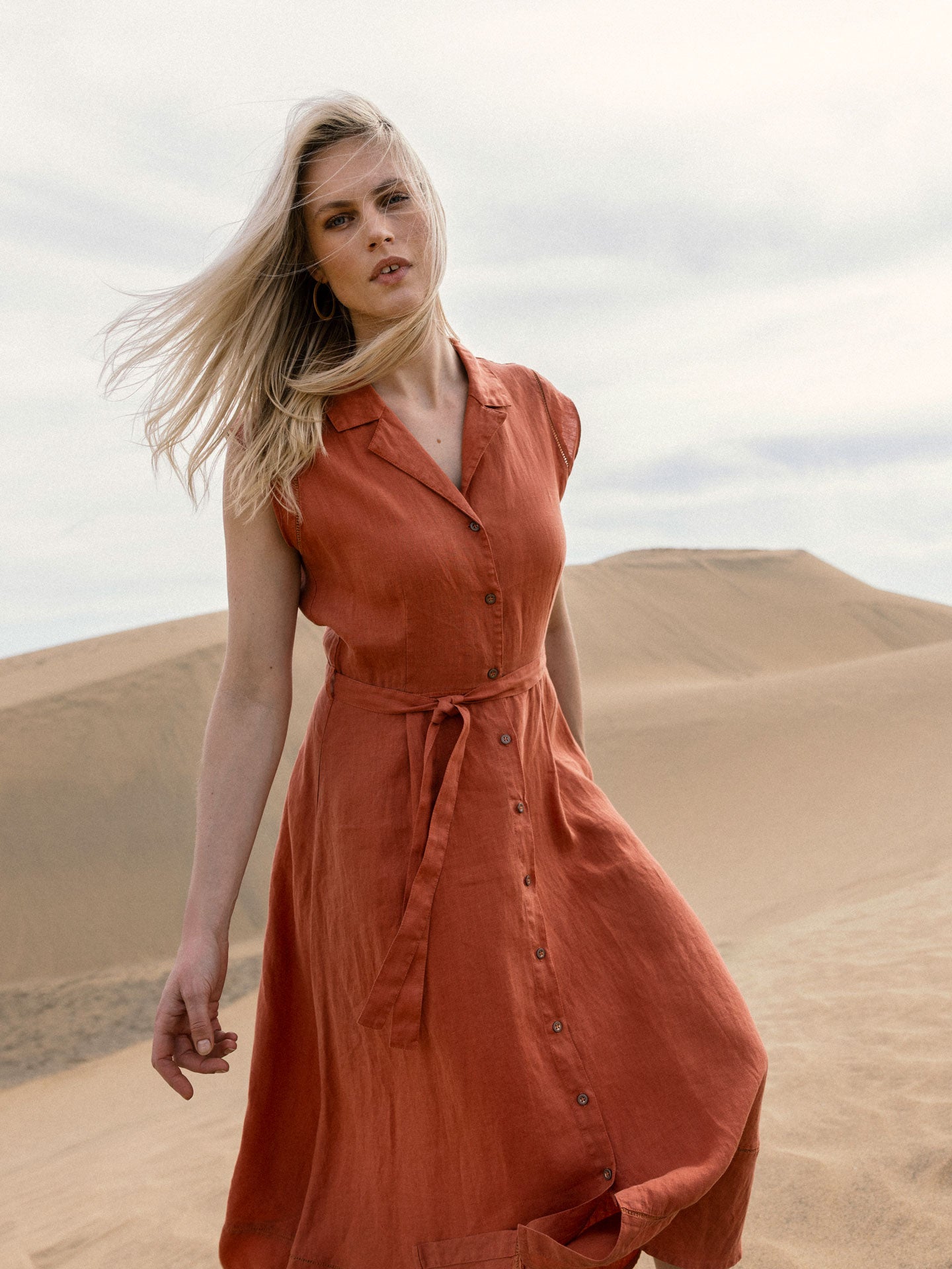 Button-down dress