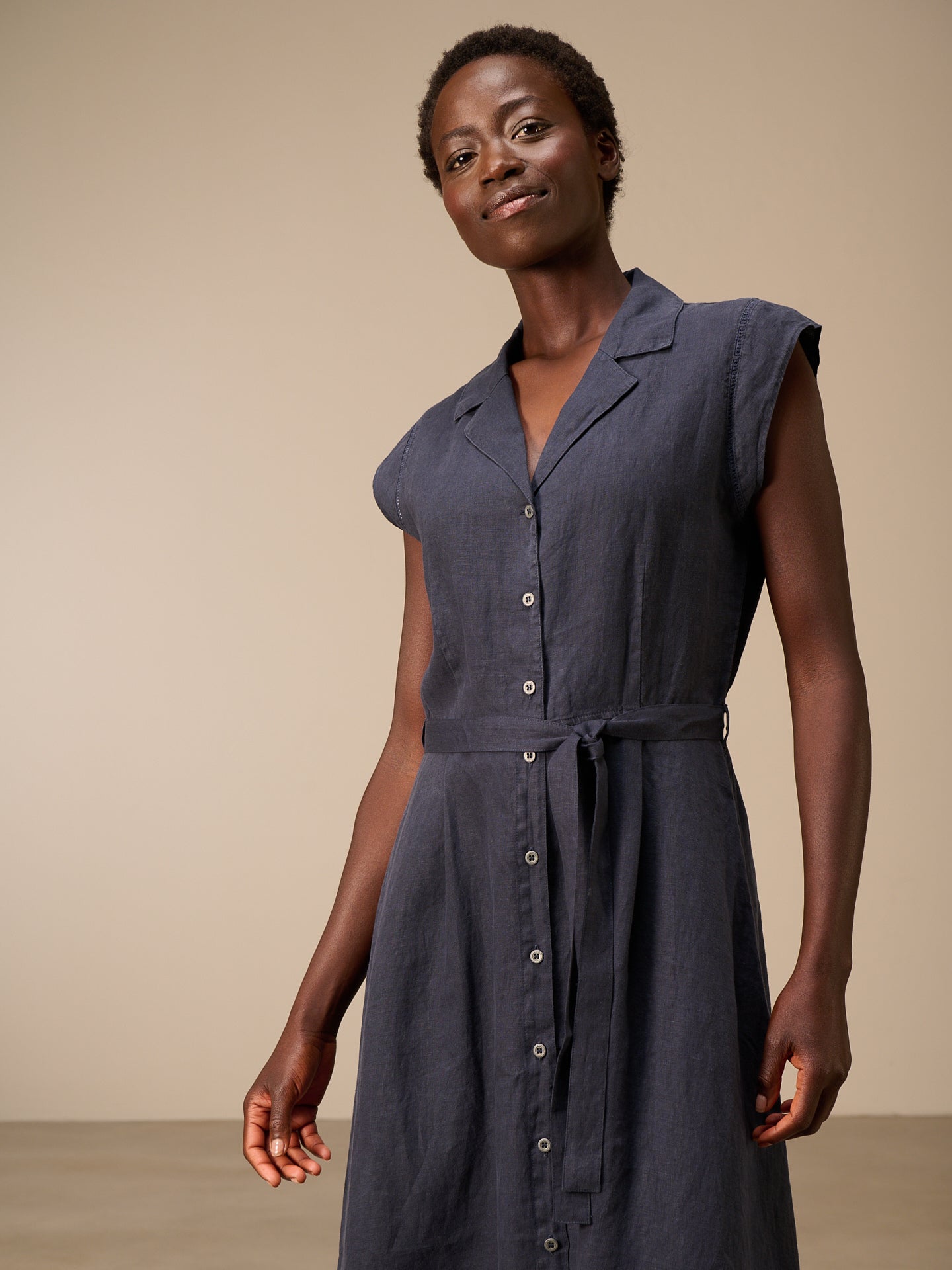 Button-down dress