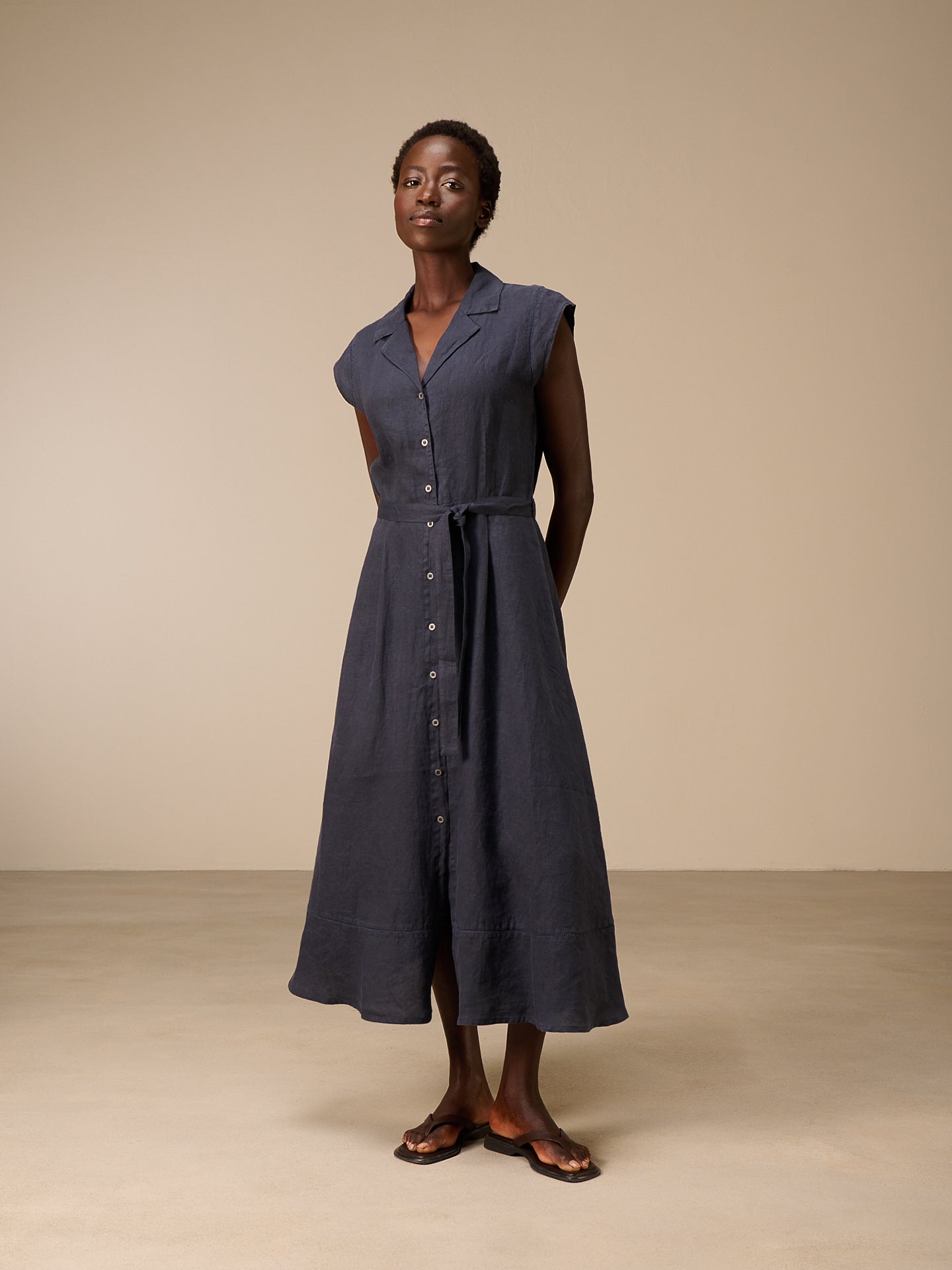 Button-down dress
