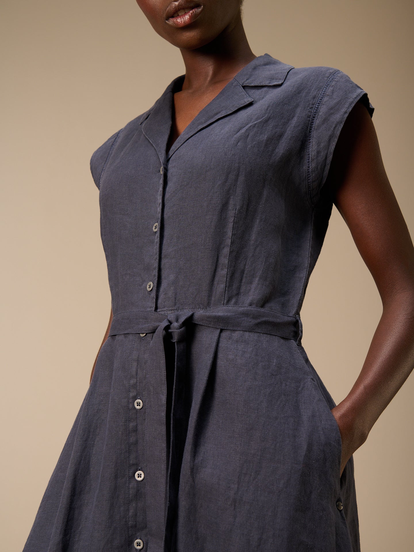 Button-down dress