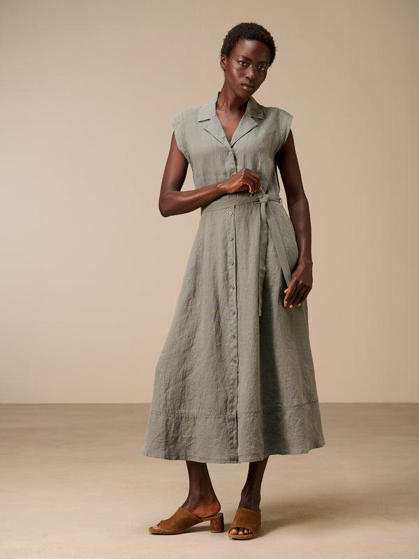 Button-down dress