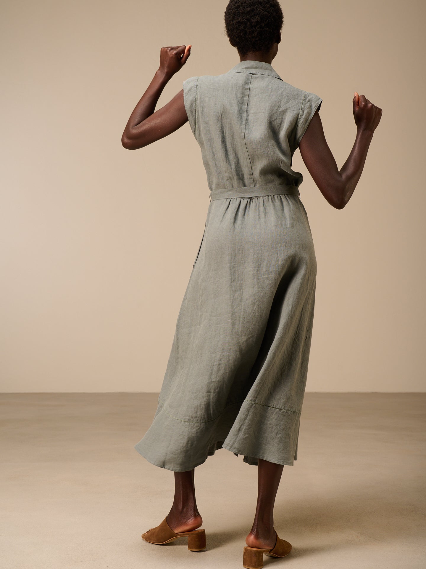 Button-down dress