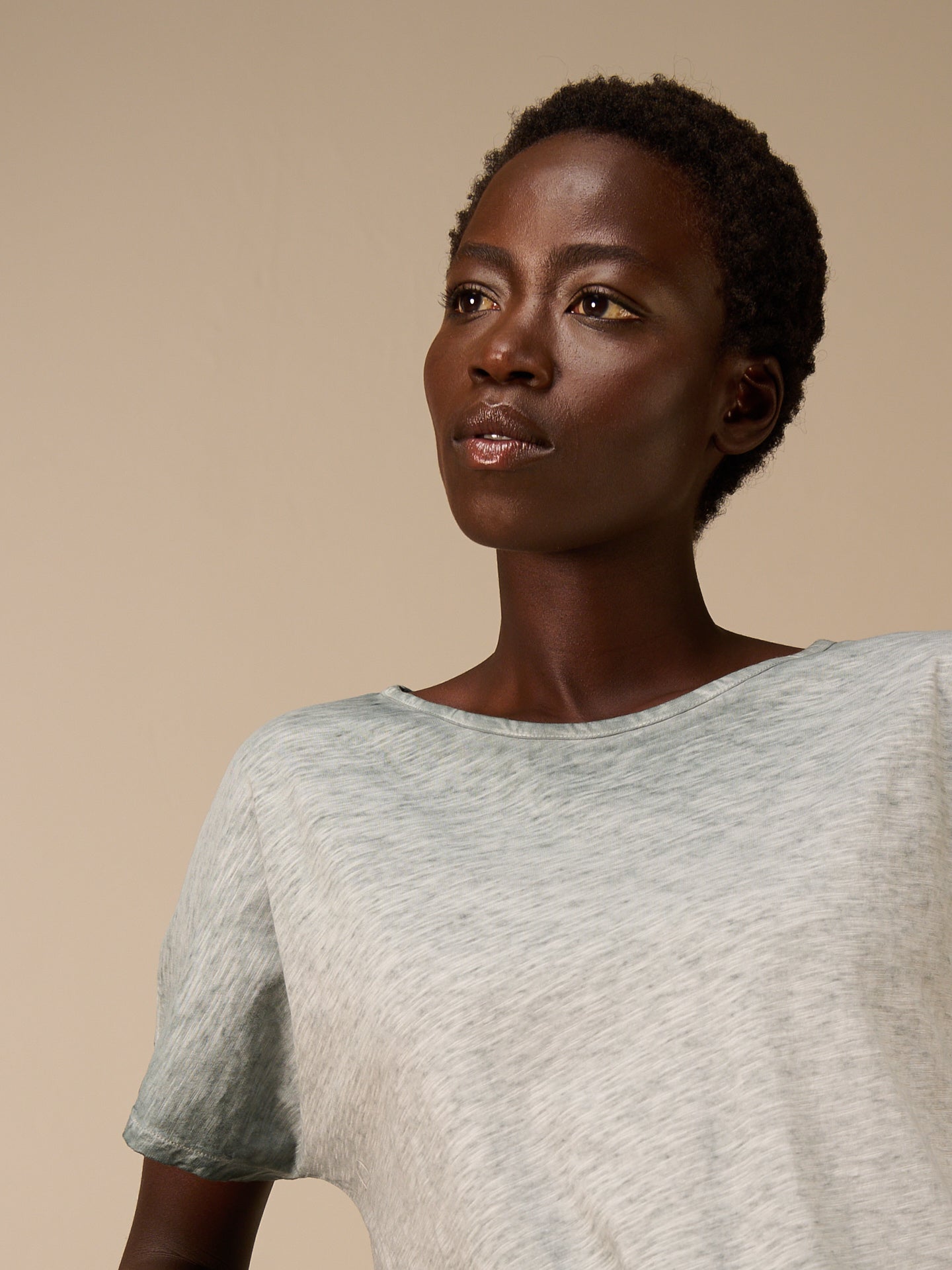 Cap sleeve shirt
