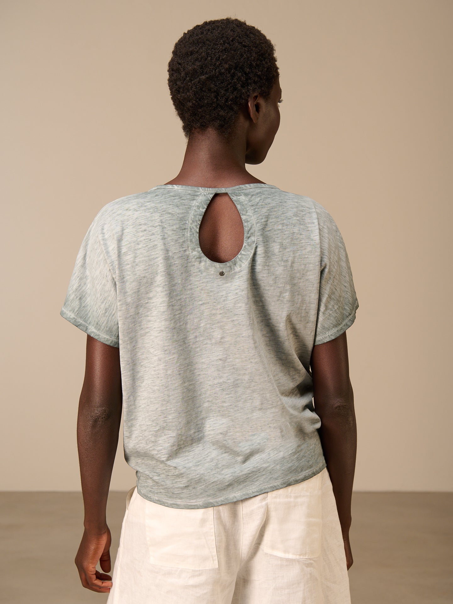 Cap sleeve shirt