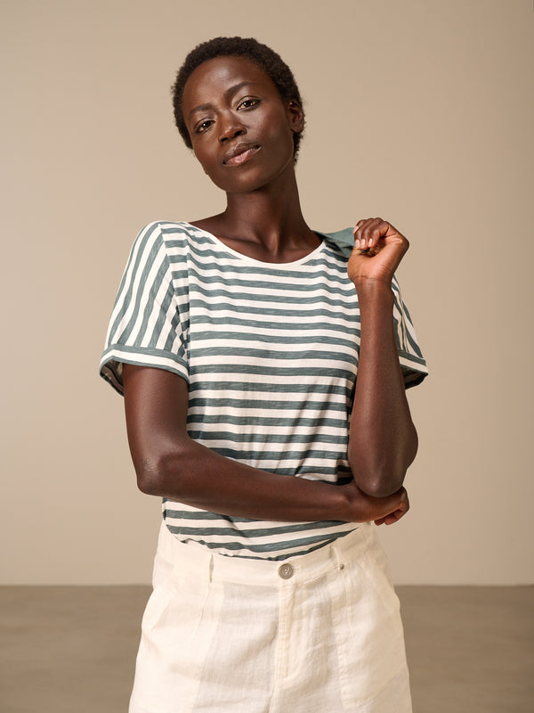 T-shirt à rayures