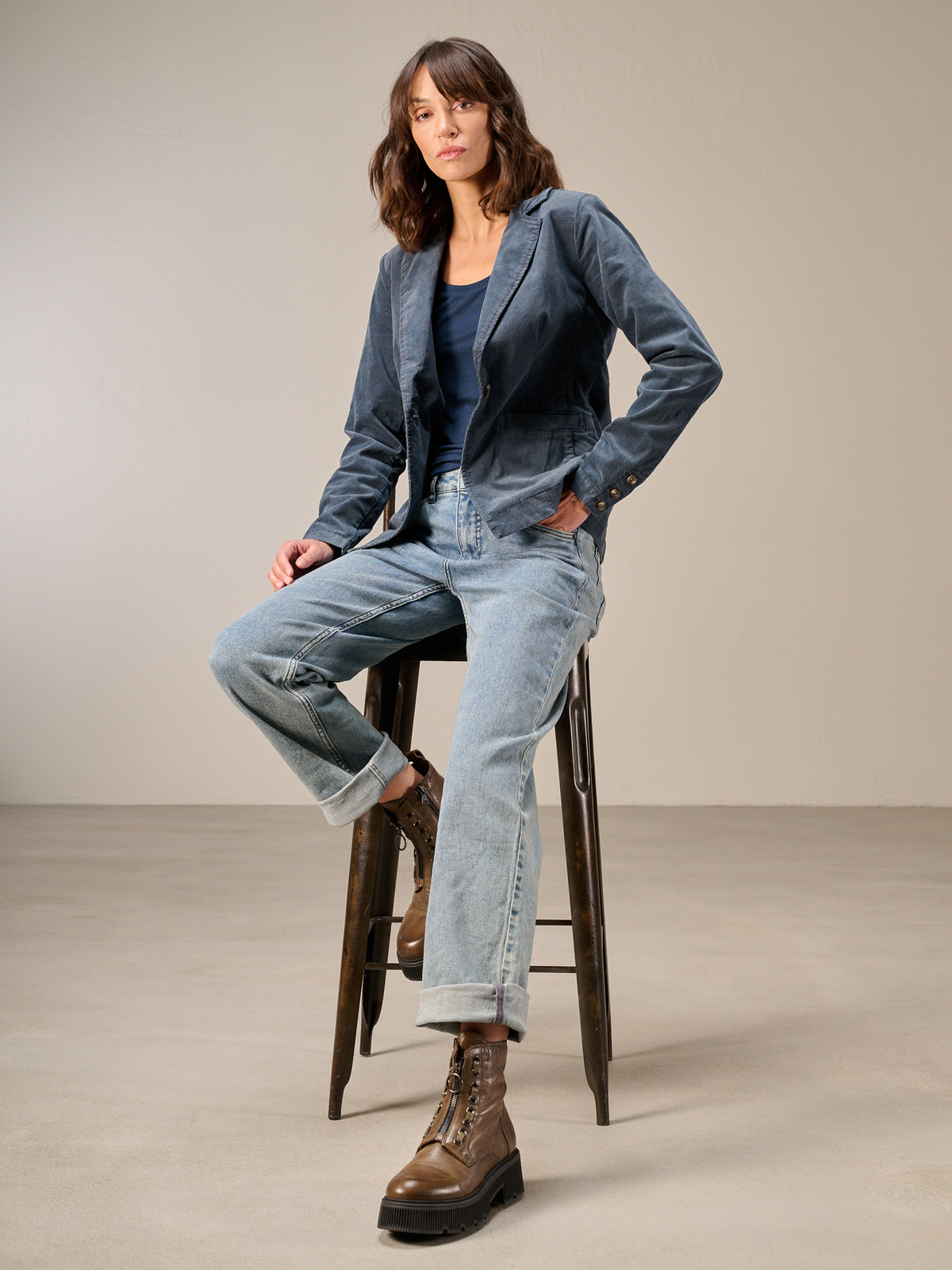 Corduroy blazer