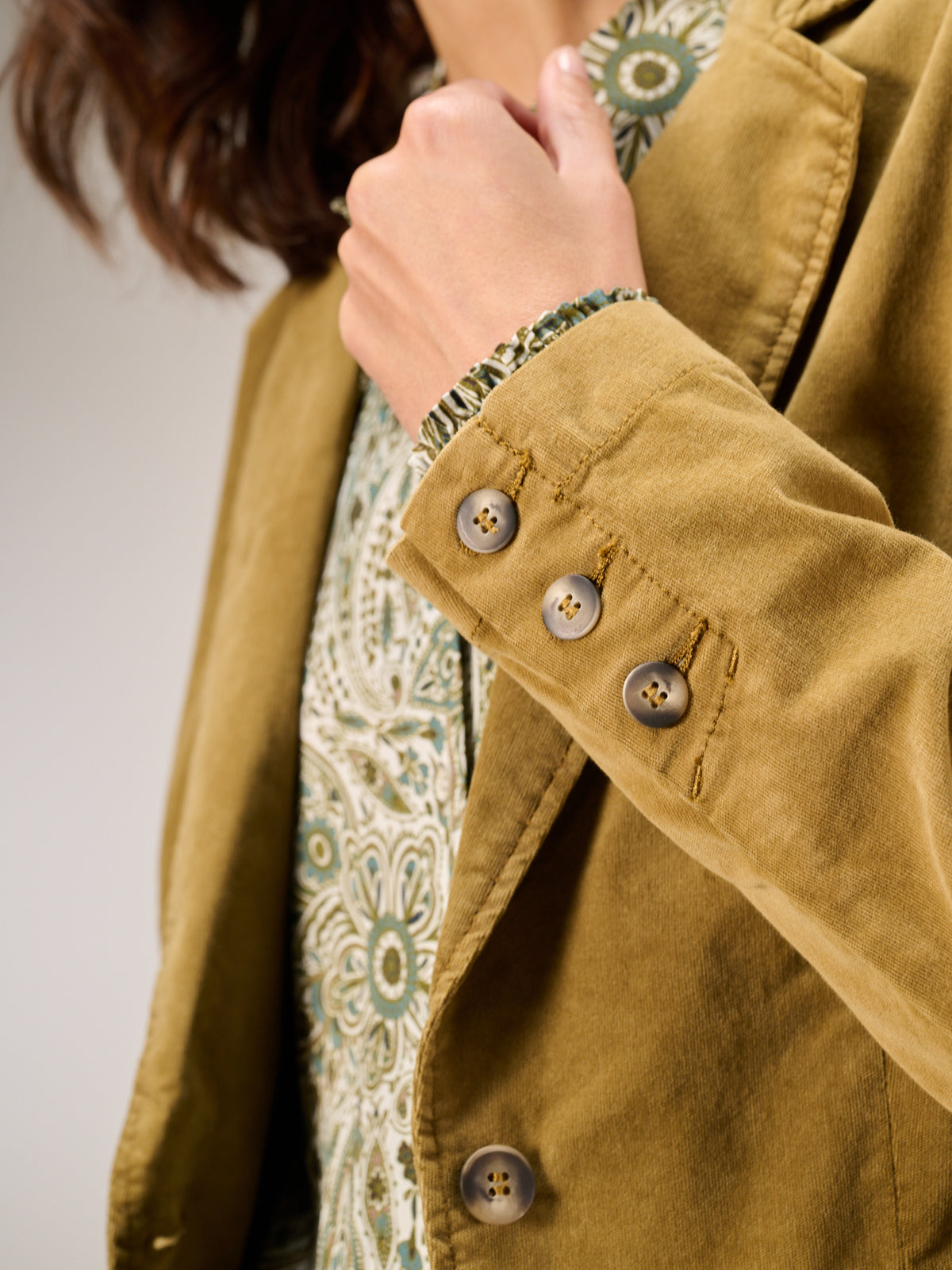 Corduroy blazer