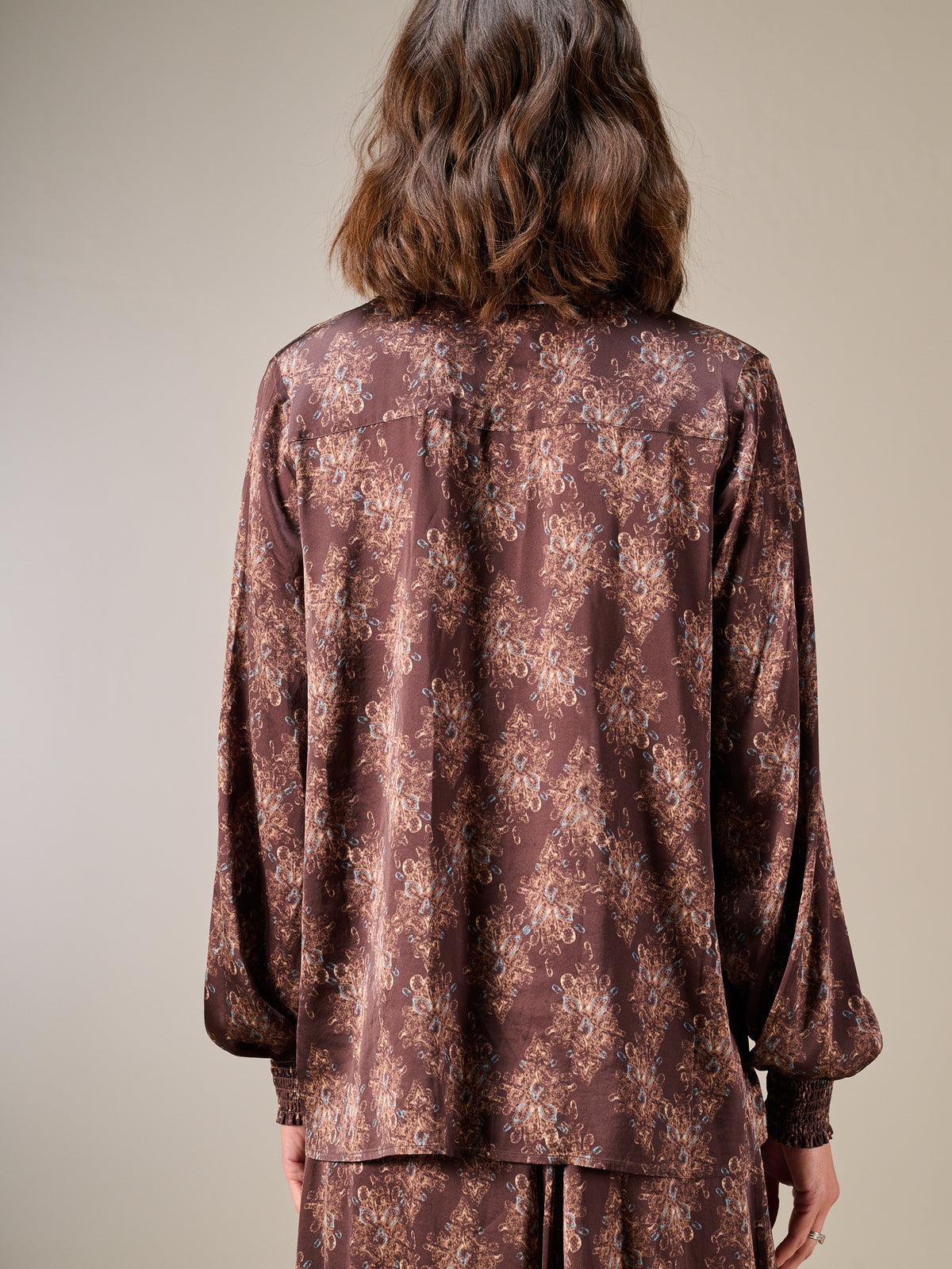 Bluse mit Druck