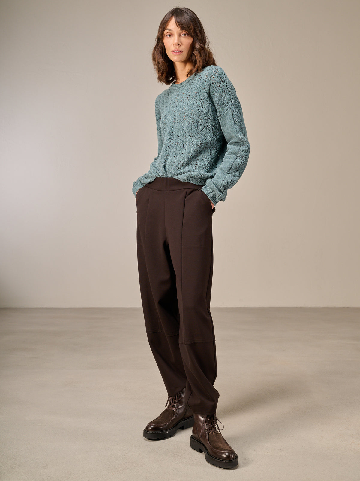 Strickpullover mit Muster – NILE