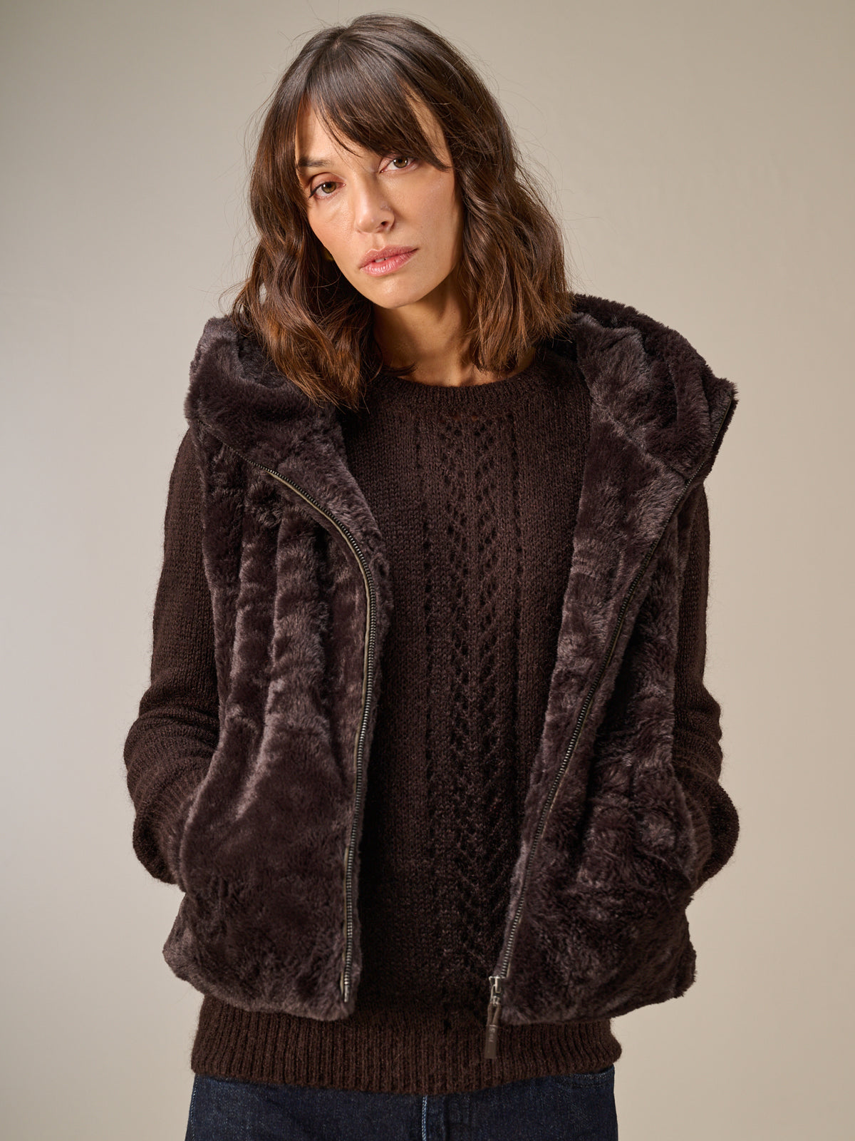 Strickpullover mit Muster – NILE