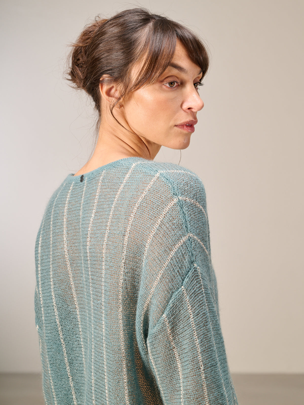 Strickpullover mit Wolle