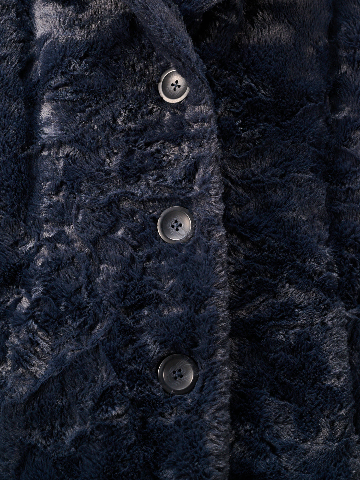 Faux fur coat