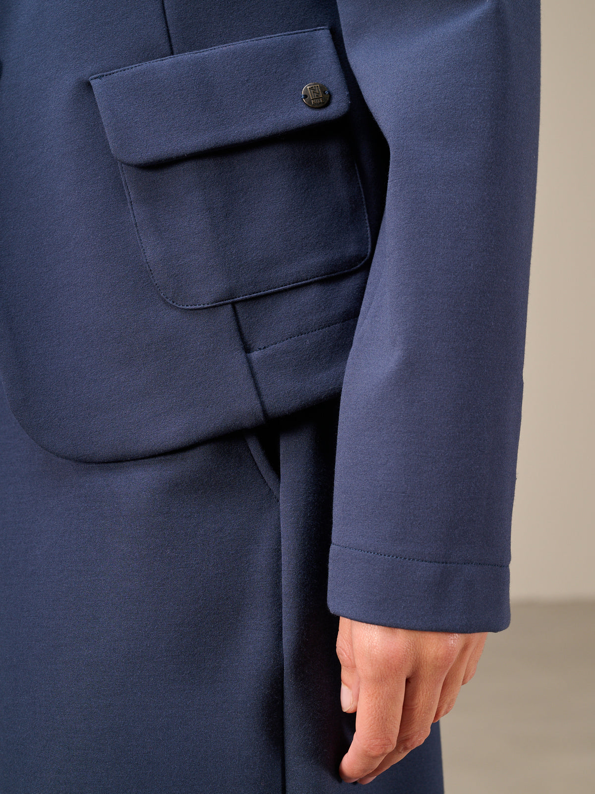 Jersey blazer